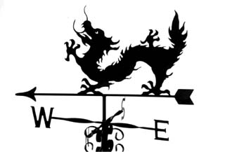 Chinese Dragon weathervane
